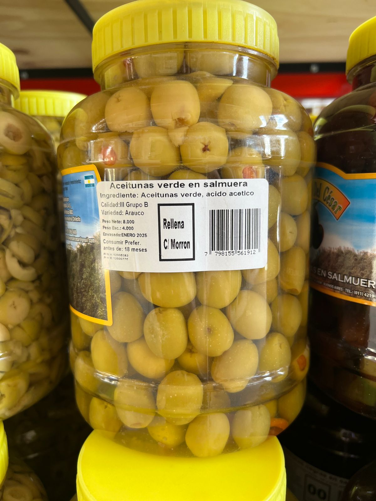 Ace Ver Rellena x 2 kg - Olivares del Cesar